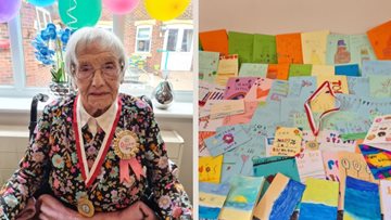 A 103rd birthday fit for a queen at Falstone Court
